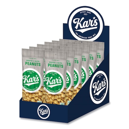 Kars Peanuts, Salted, 2.5 oz Packet OFXSN08237
